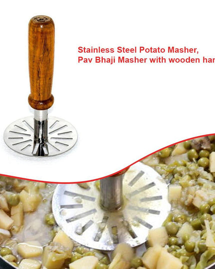 0066 Paubhaji Masher Used In All Kinds Of Household And Kitchen Places For Mashing And Making Paubhajis.