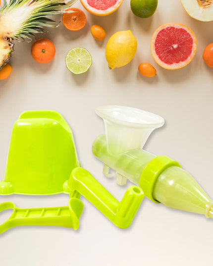 Manual Juicer Modern Plastic Fruit And Vegetable Juicer (1 Pc  Bowl Not Included)