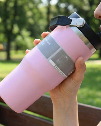 Premium Stainless Steel Insulated Travel Tumbler 900 Ml (1 Pc)