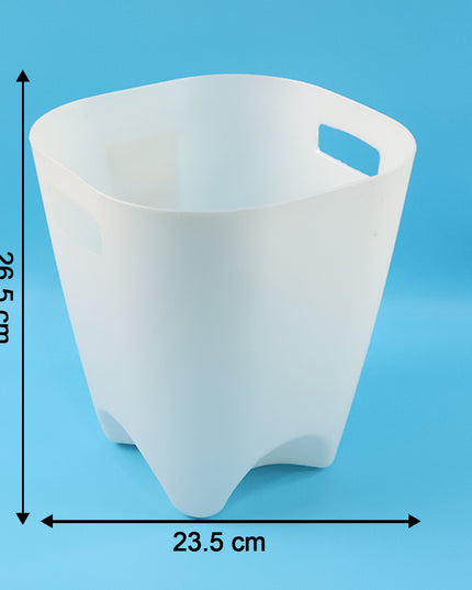 Modern Plastic Dustbin  Waste Paper Basket - (4 Pc)