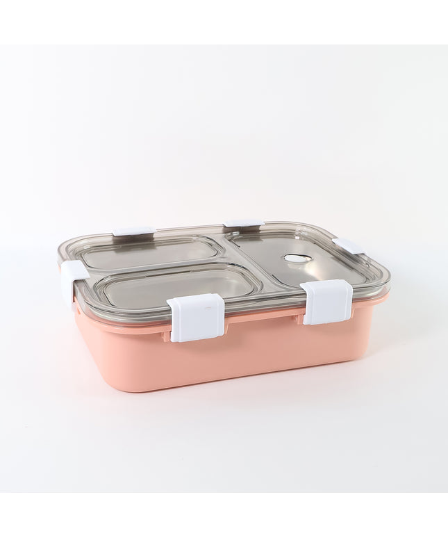 3-compartment Lunch Box - (1 Pc)