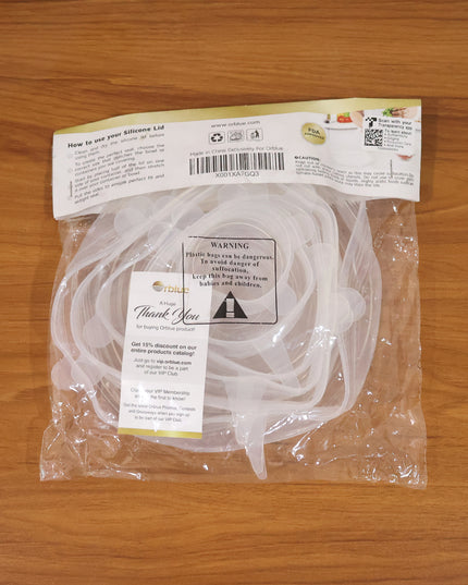 Reusable Stretchable Food Cover Set (6 Pc)