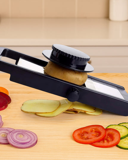 Premium Adjustable Vegetable  Fruit Slicer With Sharp Stainless Steel Blade