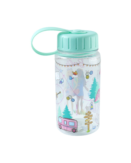 Kids Printed Water Bottle 400 Ml Approx (1 Pc)