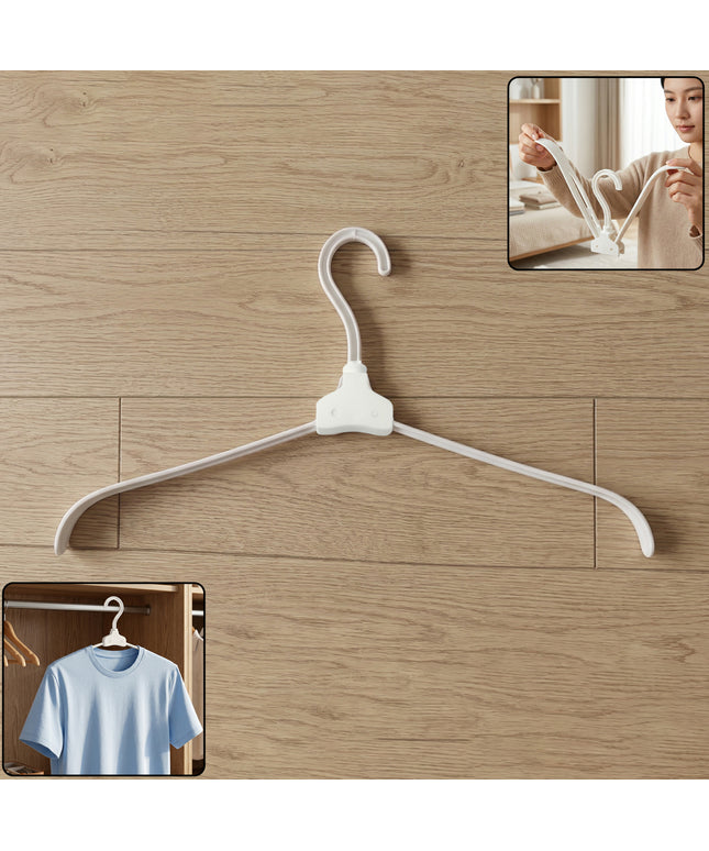 Premium Foldable Plastic Clothes Hanger 1 Pc