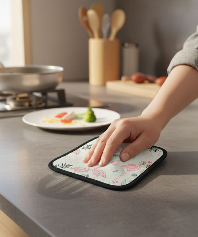 Printed Kitchen Pot Holder Heat Resistant Mat (2020 Cm)