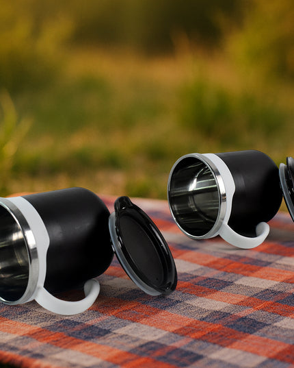 2 Pcs Premium Mocha Mug Set 250 Ml