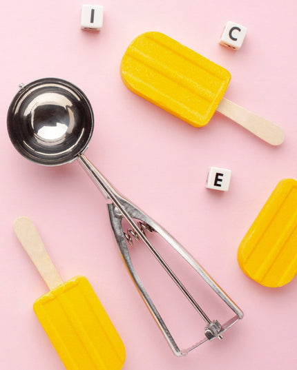 Premium Stainless Steel Ice Cream Scoop With Trigger Release Approx 70 Ml Capacity