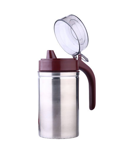 8126 Oil Dispenser Stainless Steel With Small Nozzle 500ml Oil Container.