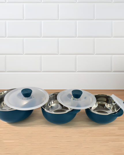 Apex Microwave-safe Serving Bowl 3 Pcs Set (700ml 1000ml 1400ml)