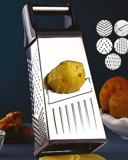 Apex 5-in-1 Master Stainless Steel Multipurpose Slicer And Grater