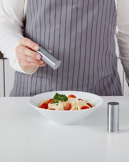 Stainless Steel Salt And Pepper Shaker Set (2 Pc)
