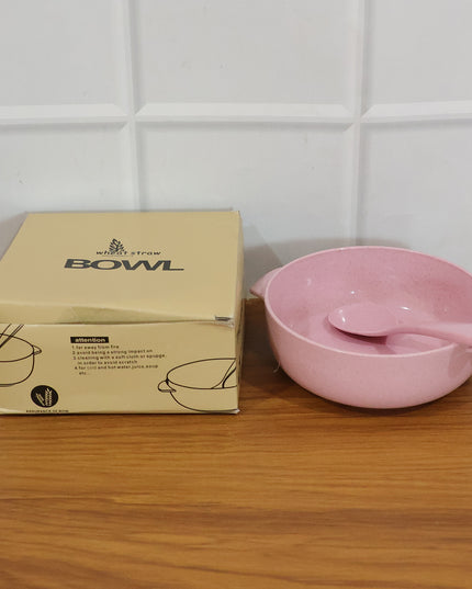 Premium Kids Feeding Bowl With Spoon (1 Set 240ml)