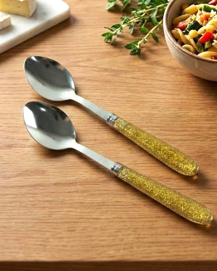 Premium Stainless Steel Dining Spoon Set (Pack Of 2)