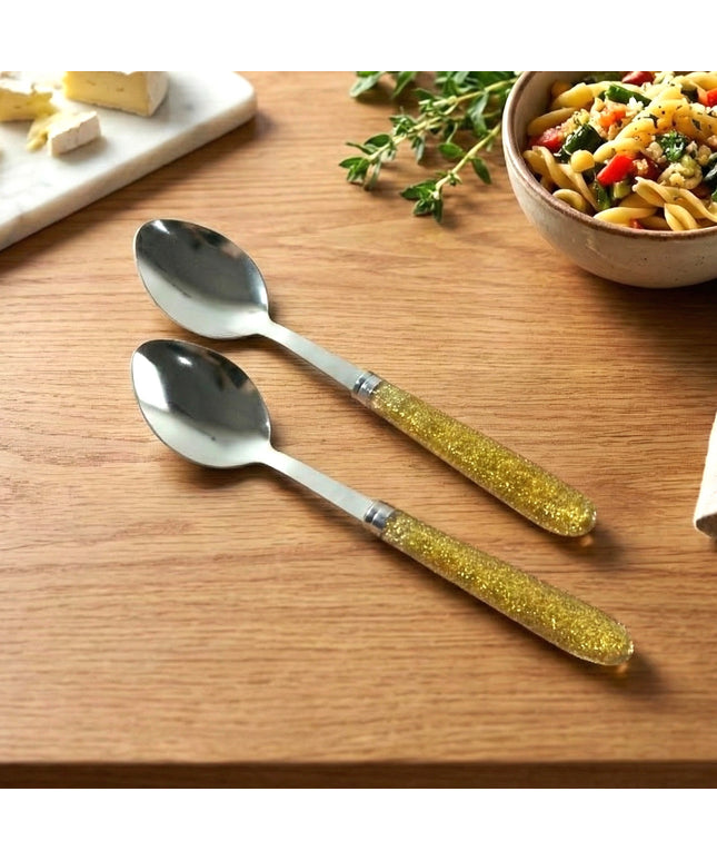 Premium Stainless Steel Dining Spoon Set (Pack Of 2)