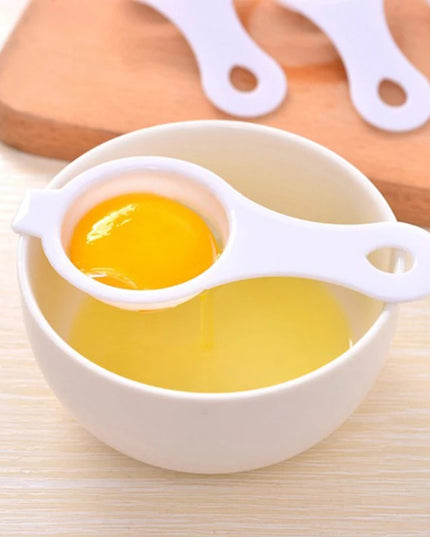 2885 Egg Yolk Separator Egg White Yolk Filter Separator Egg Strainer Spoon Filter Egg Divider