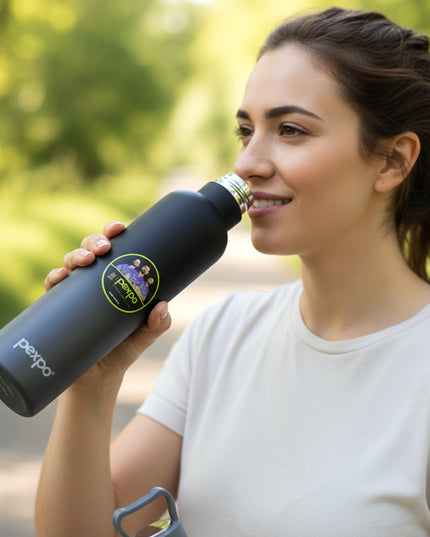 Pexpo Oscar Insulated Stainless Steel Water Bottle With Leakproof Lid - 750 Ml