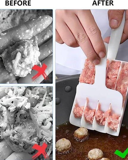 Manual Food Slicing  Frying Press Tool (1 Set)