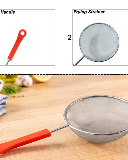 B-grade Medium Size Fine Mesh Kitchen Strainer (1 Pc)