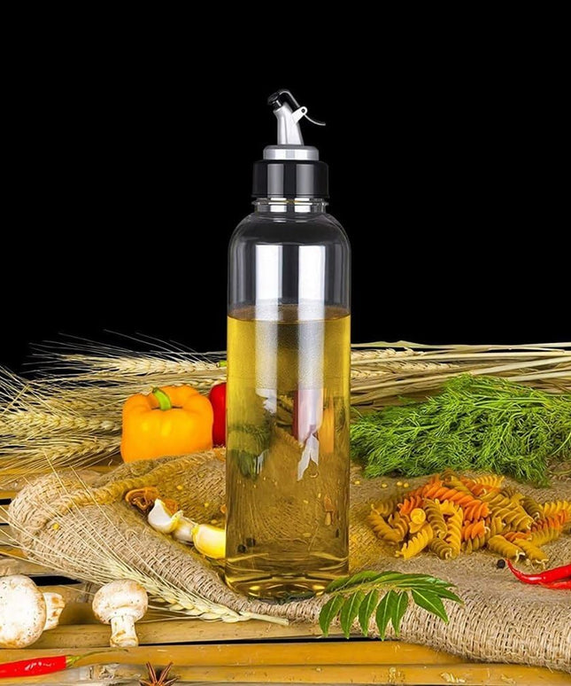 Multipurpose Oil Dispenser Bottle With Flip Top Pour Spout 900 Ml