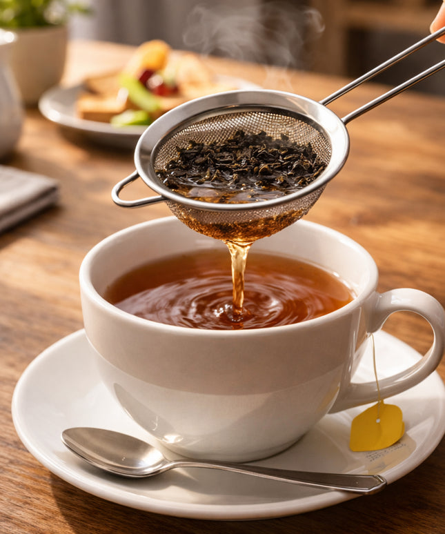 Stainless Steel Tea Strainer 3 Piece Set