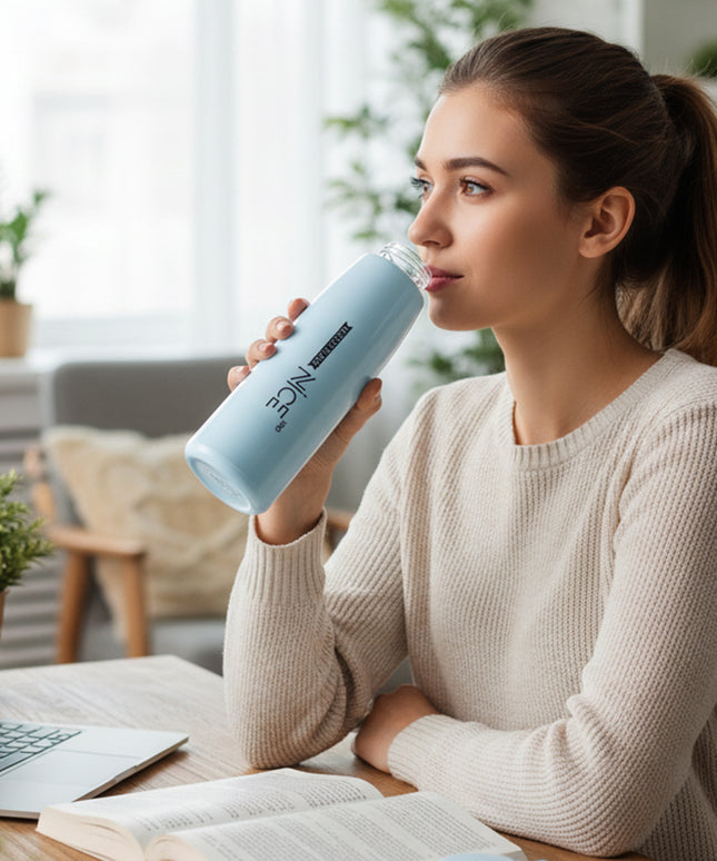 Plastic Water Bottle (1 Pc 800 Ml Mix Color)
