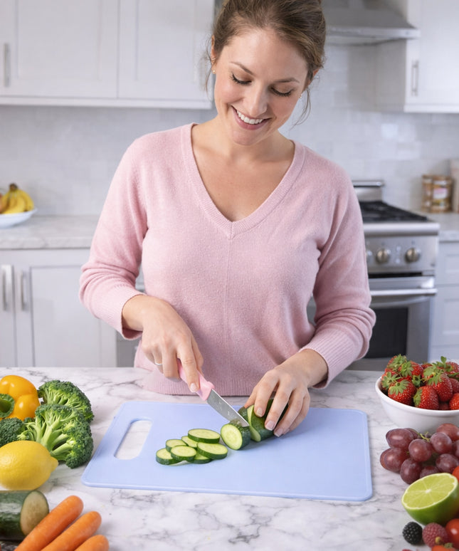 3 In 1 Multipurpose Kitchen Fruit  Vegetable Cutting Board Set