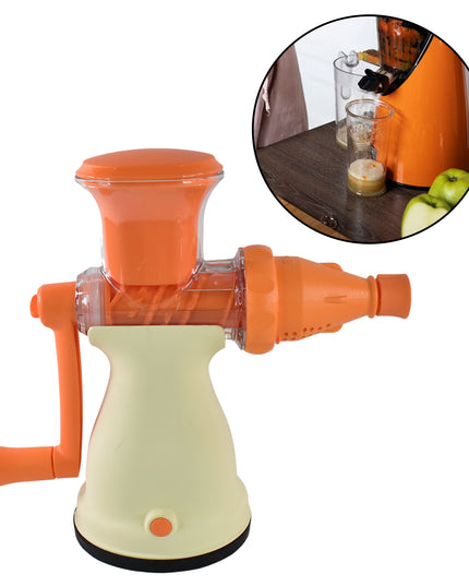 Apex Manual Carrot And Fruit Juicer  Heavy-duty (1 Pc With Glass)