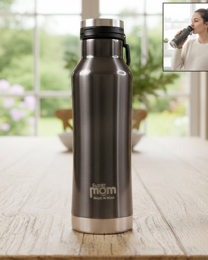 Supermom 500 Ml Stainless Steel Insulated Hydro Water Bottle Vacuum Flask