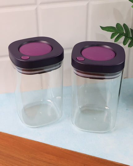 Supermom Airtight Kitchen Storage Containers (2 Pc Set  1200ml)