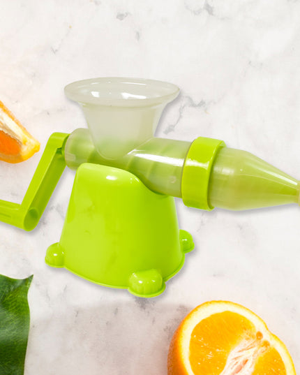 Manual Juicer Modern Plastic Fruit And Vegetable Juicer (1 Pc  Bowl Not Included)
