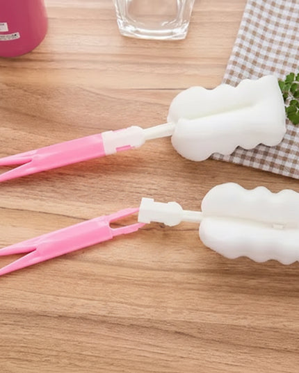 Long Handle Silicone Bottle Cleaning Brush 32 Cm (1 Pc)