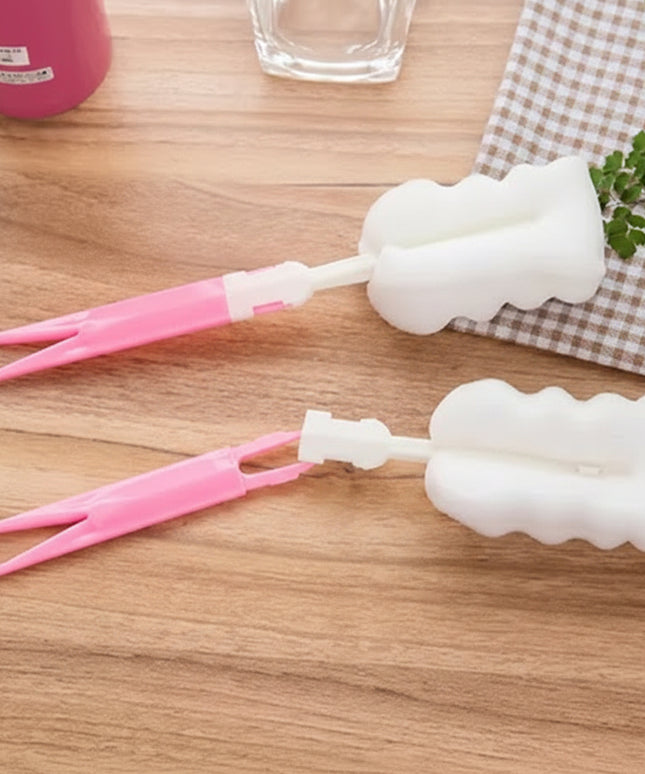 Long Handle Silicone Bottle Cleaning Brush 32 Cm (1 Pc)