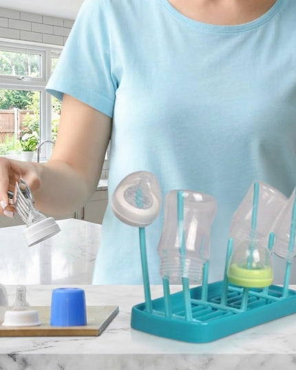 Baby Feeding Bottle Drying Rack (1 Pc Set)