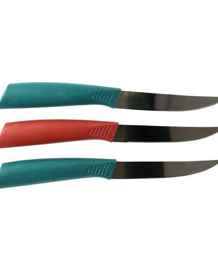 Multipurpose Stainless Steel Fruit Knife Set Of 3
