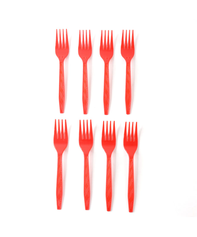 Premium Disposable Plastic Forks (1 Pc)