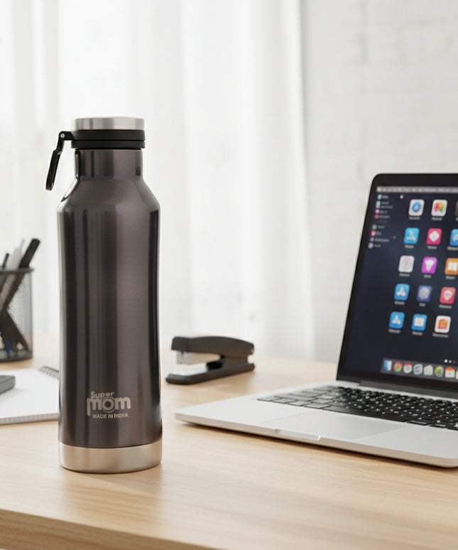 Supermom 500 Ml Stainless Steel Insulated Hydro Water Bottle Vacuum Flask