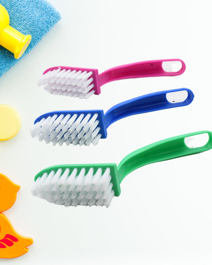 7956 Multi-purpose Kitchen Cleaning Brushes - Fish Cleaning Vegetable Cleaning Tool Cleaner Utensils Fruit Cleaning 3 Piece