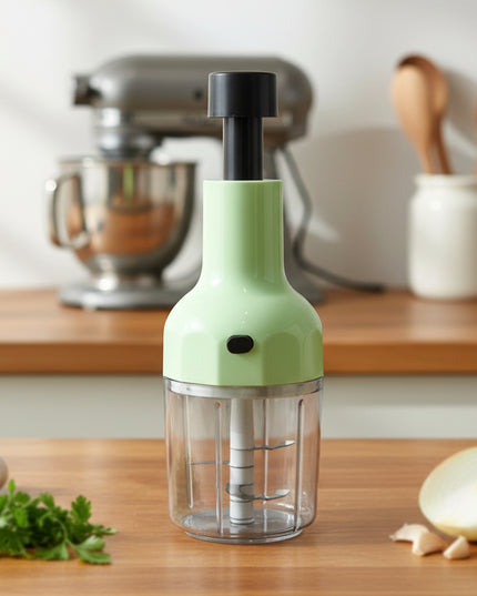 Manual Push Vegetable Chopper 1100 Ml Approx